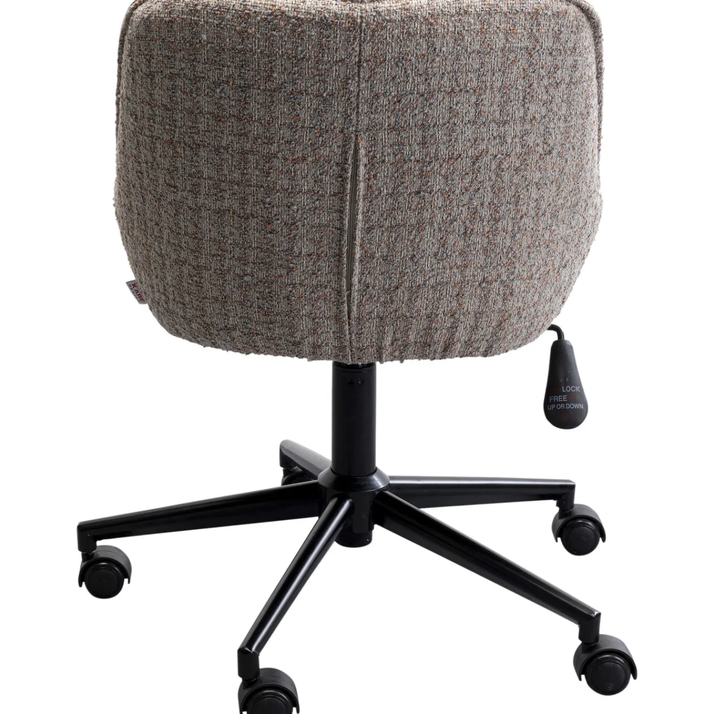 KARE Design Chaise De Bureau Monica Marron