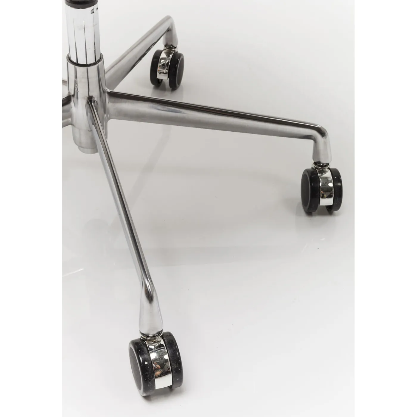 KARE Design Chaise De Bureau Pivotante Dottore Gris