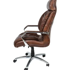 KARE Design Chaise De Bureau Pivotante Cigar Lounge