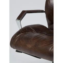 KARE Design Chaise De Bureau Pivotante Cigar Lounge