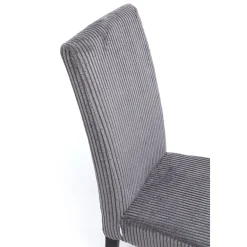 KARE Design Chaise Econo Velours Cotele Gris