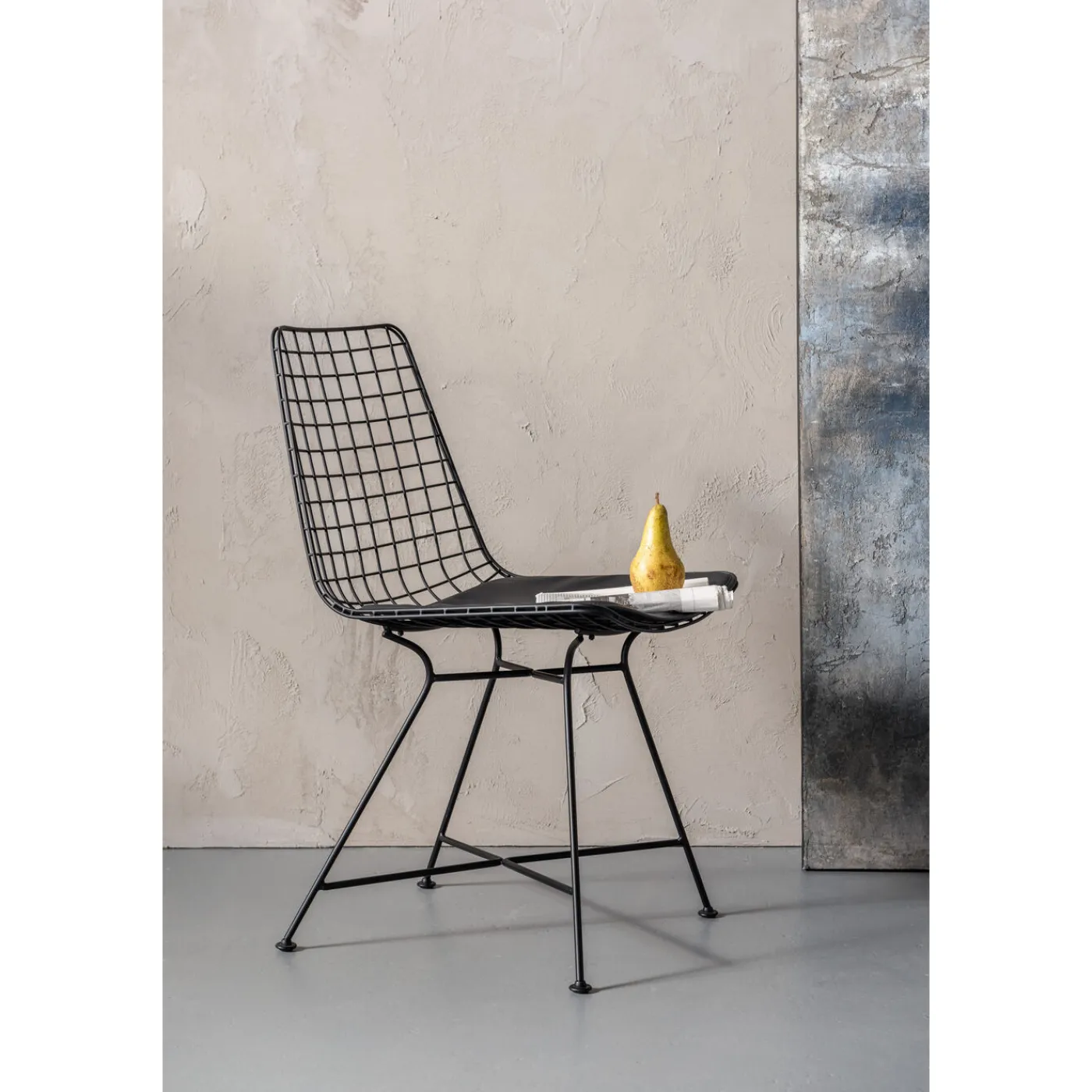 KARE Design Chaise Grid Noir
