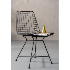 KARE Design Chaise Grid Noir