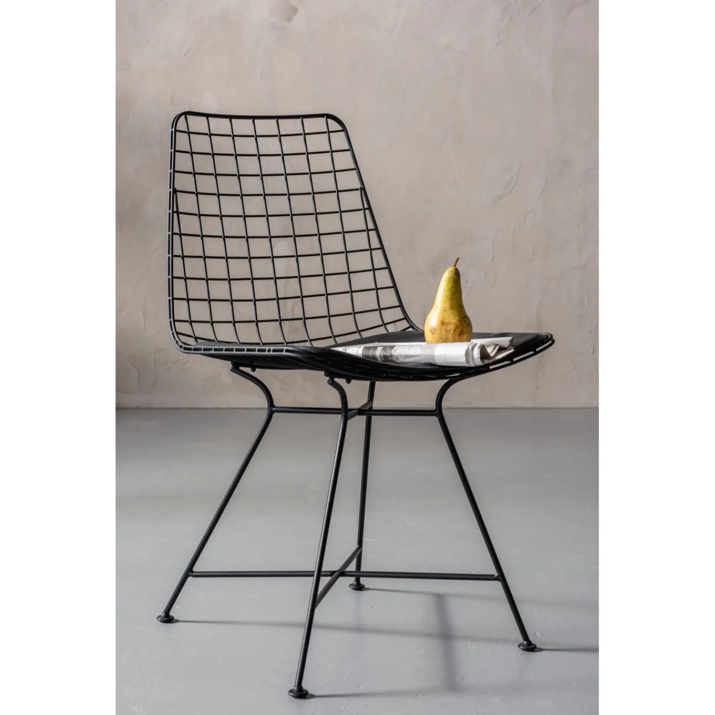 KARE Design Chaise Grid Noir