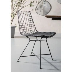 KARE Design Chaise Grid Noir