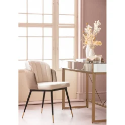 KARE Design Chaise Hojas Beige