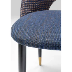 KARE Design Chaise Hudson Bleu