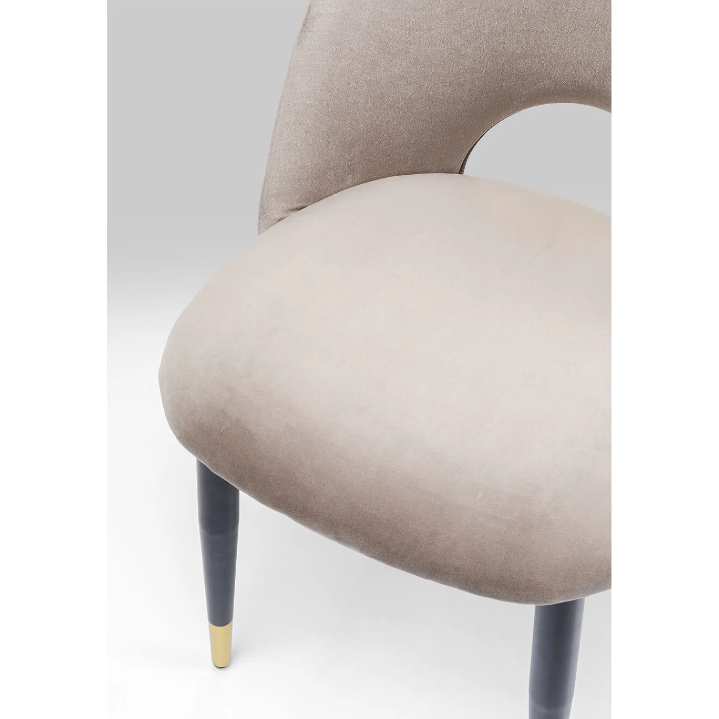 KARE Design Chaise Iris Velours Beige