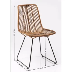 KARE Design Chaise Ko Lanta Nature