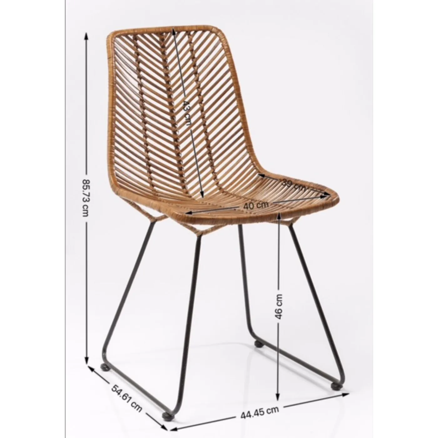 KARE Design Chaise Ko Lanta Nature