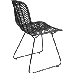 KARE Design Chaise Ko Lanta Noir