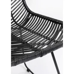 KARE Design Chaise Ko Lanta Noir
