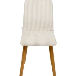 KARE Design Chaise Lara Velours Cotele Creme