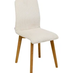 KARE Design Chaise Lara Velours Cotele Creme