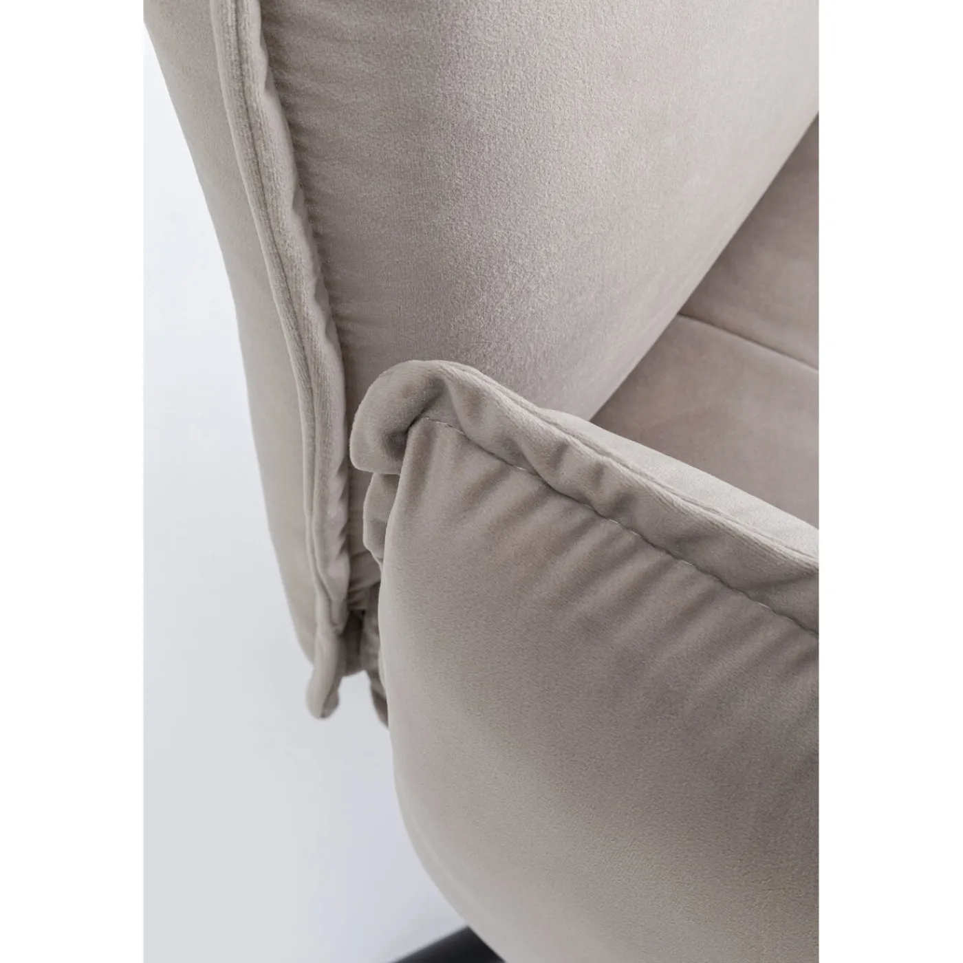 KARE Design Chaise Pivotante A. Acc. Chelsea Gris