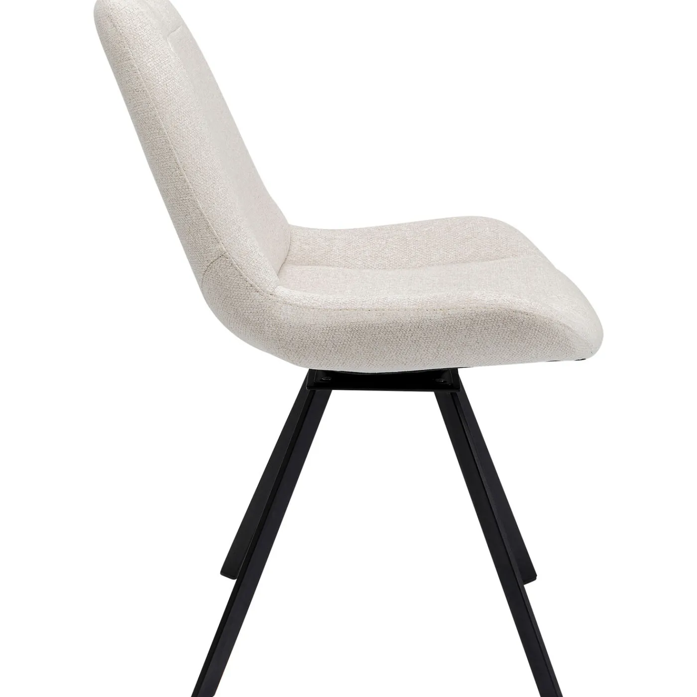 KARE Design Chaise Pivotante Blade Creme