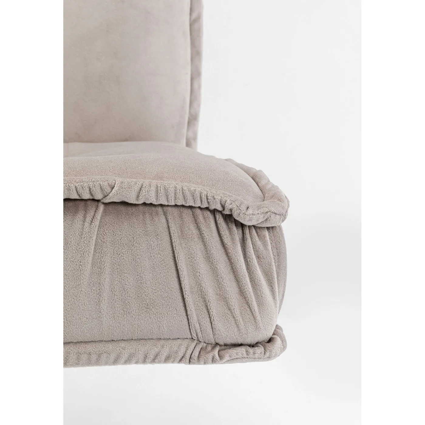 KARE Design Chaise Pivotante Chelsea Gris