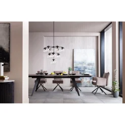 KARE Design Chaise Pivotante Chelsea Gris