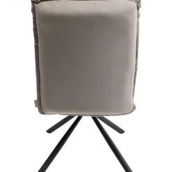 KARE Design Chaise Pivotante Chelsea Gris