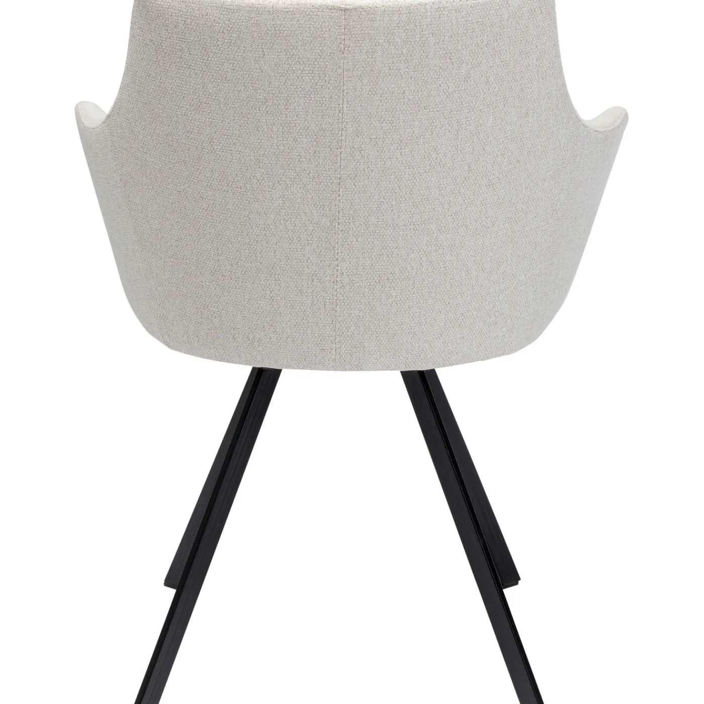 KARE Design Chaise Pivotante Coco Creme