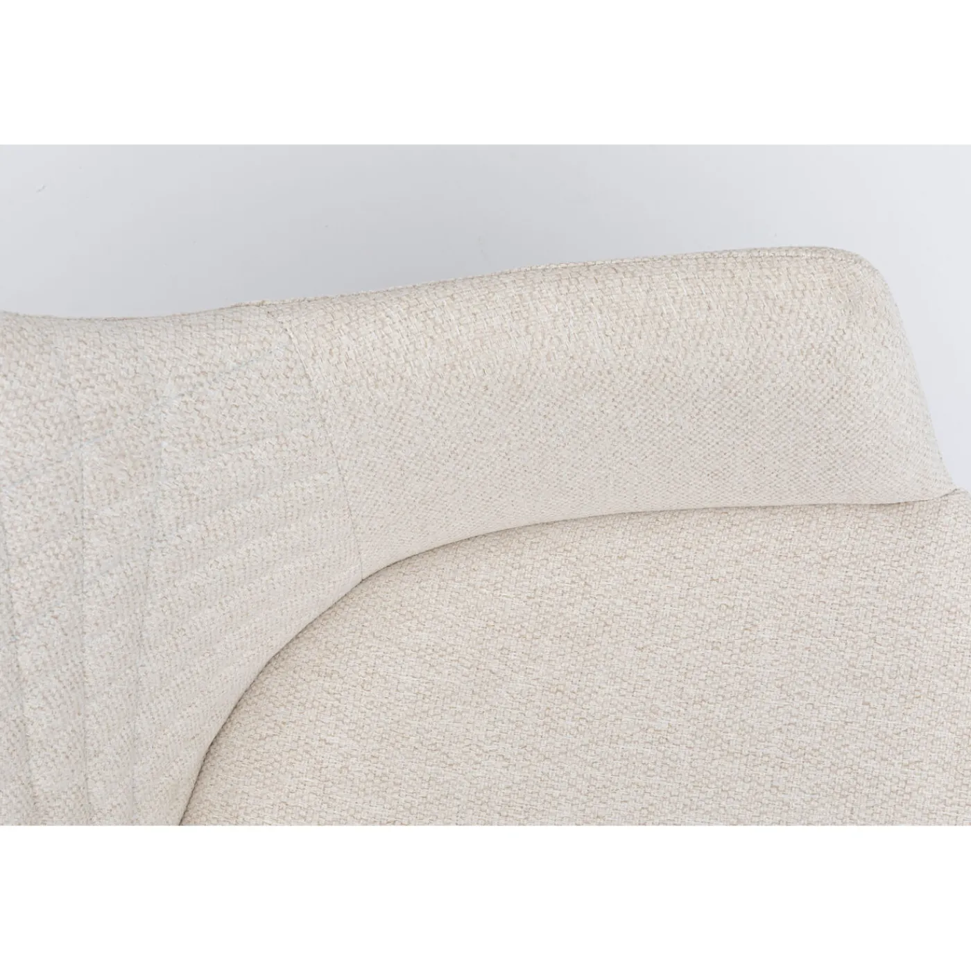 KARE Design Chaise Pivotante Coco Creme