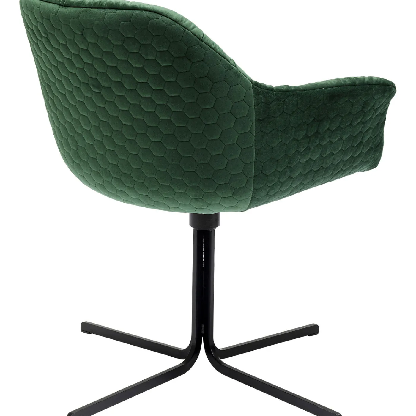 KARE Design Chaise Pivotante Colmar Vert