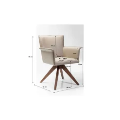 KARE Design Chaise Pivotante Foxy