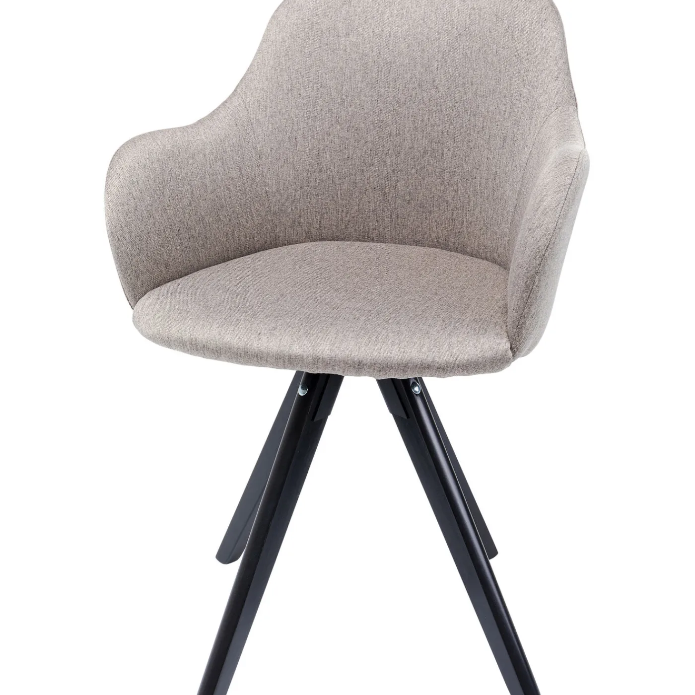 KARE Design Chaise Pivotante Lady Loco Taupe