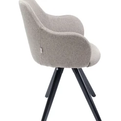 KARE Design Chaise Pivotante Lady Loco Taupe