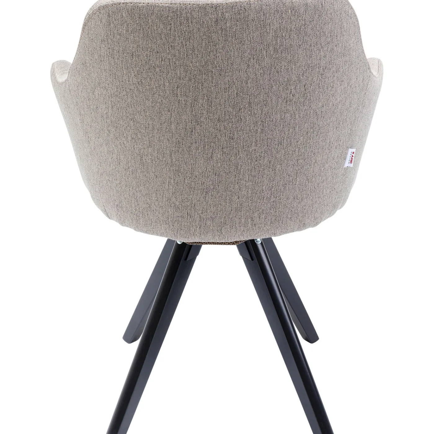 KARE Design Chaise Pivotante Lady Loco Taupe