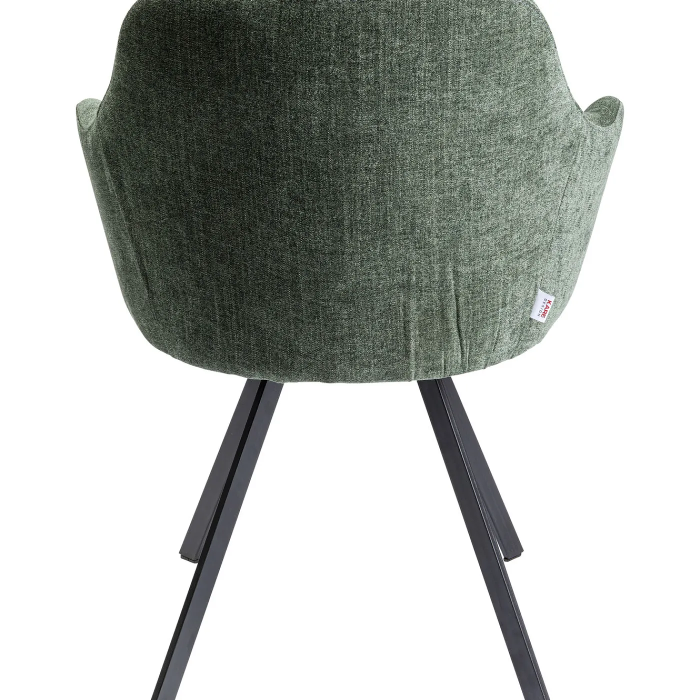 KARE Design Chaise Pivotante Lady Loco Coco Vert