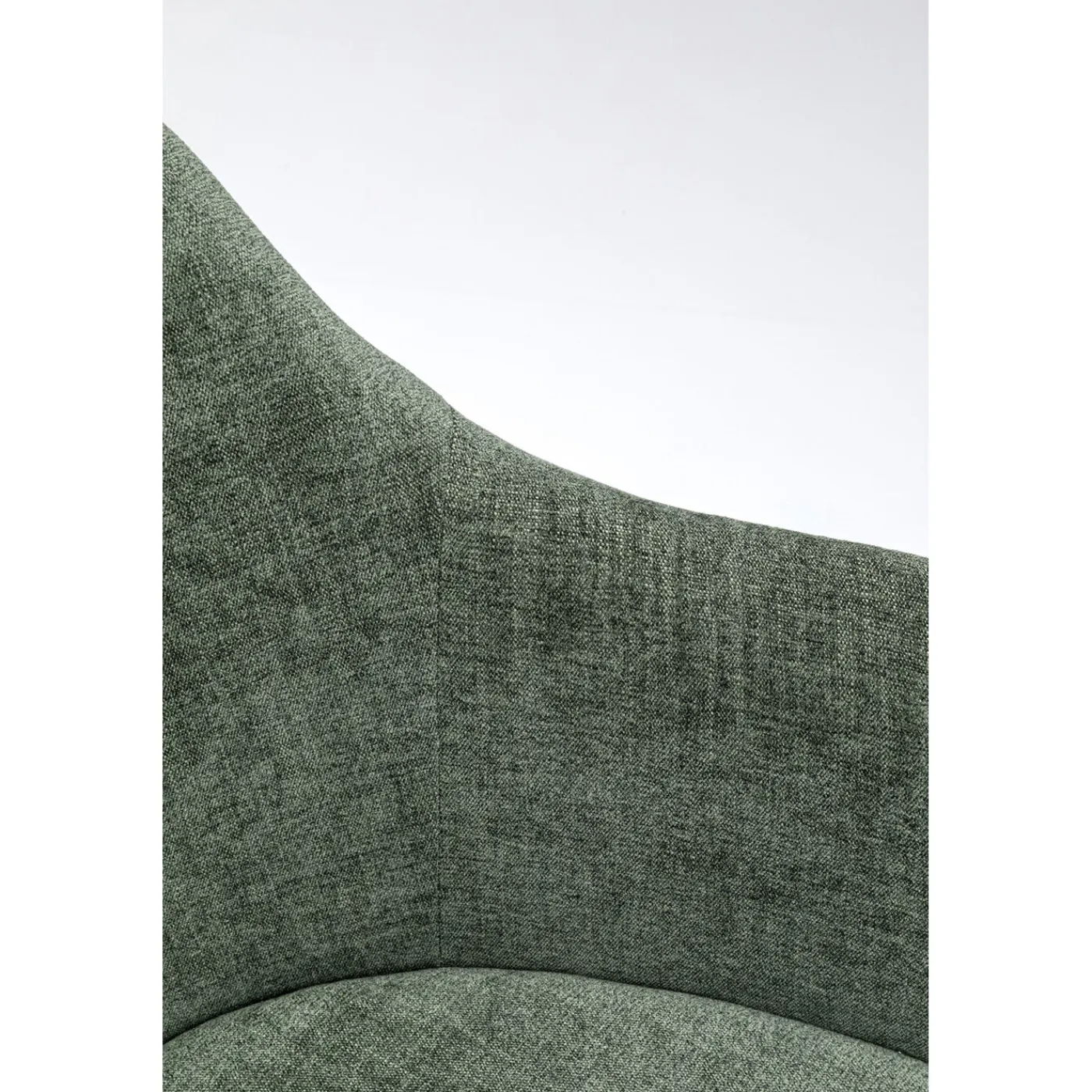 KARE Design Chaise Pivotante Lady Loco Coco Vert