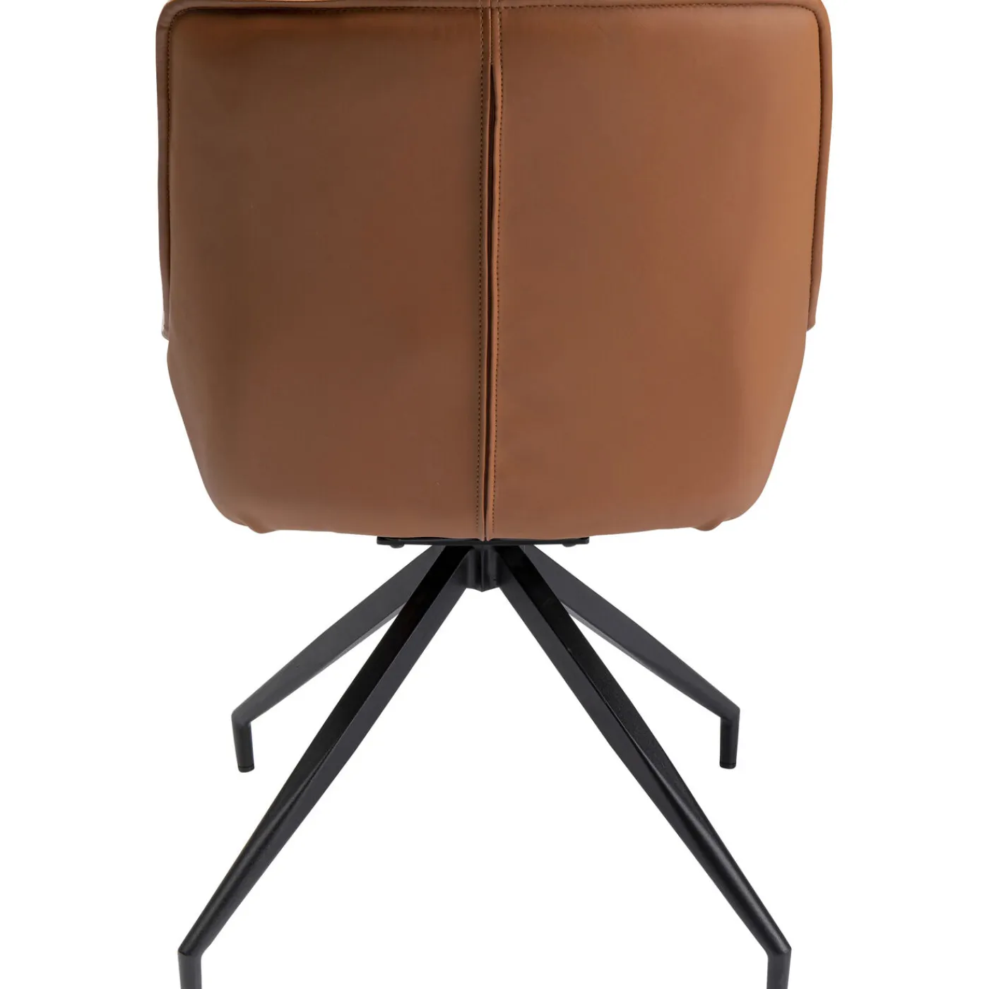 KARE Design Chaise Pivotante Loris Gris Marron