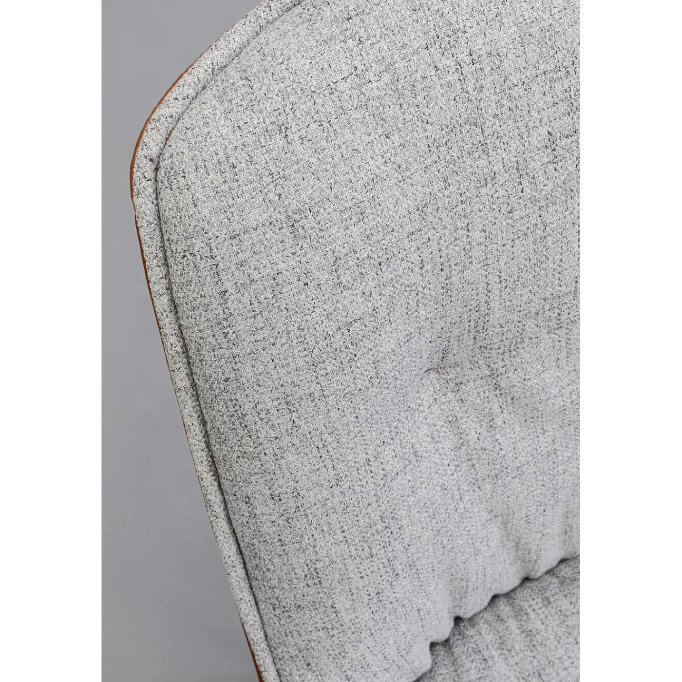 KARE Design Chaise Pivotante Loris Gris Marron