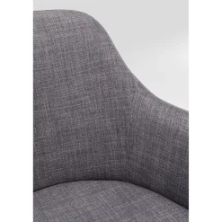 KARE Design Chaise Pivotante Madame Gris