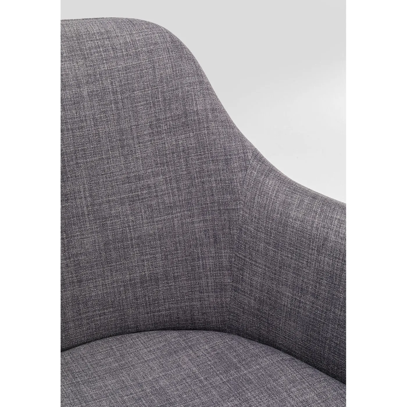 KARE Design Chaise Pivotante Madame Gris