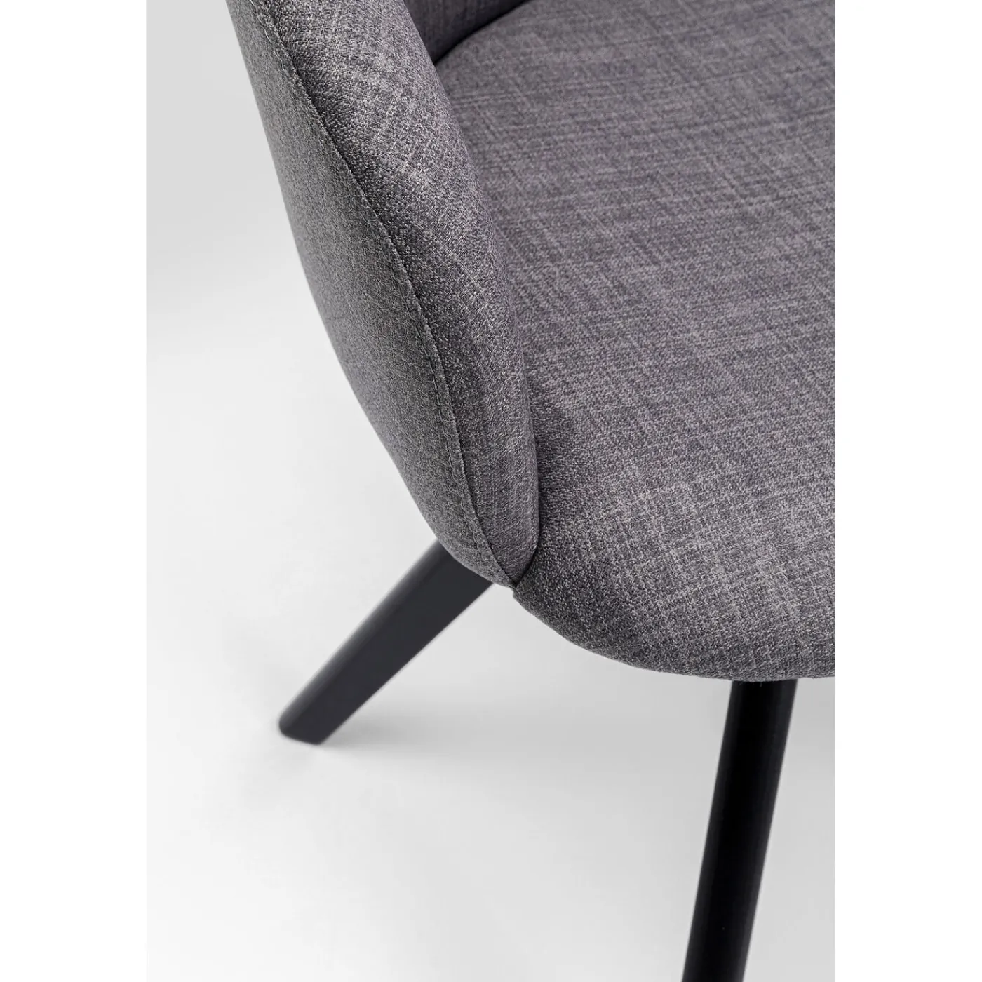 KARE Design Chaise Pivotante Madame Gris