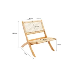 KARE Design Chaise Pliante Copacabana