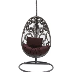 KARE Design Chaise Suspendue Ibiza Marron