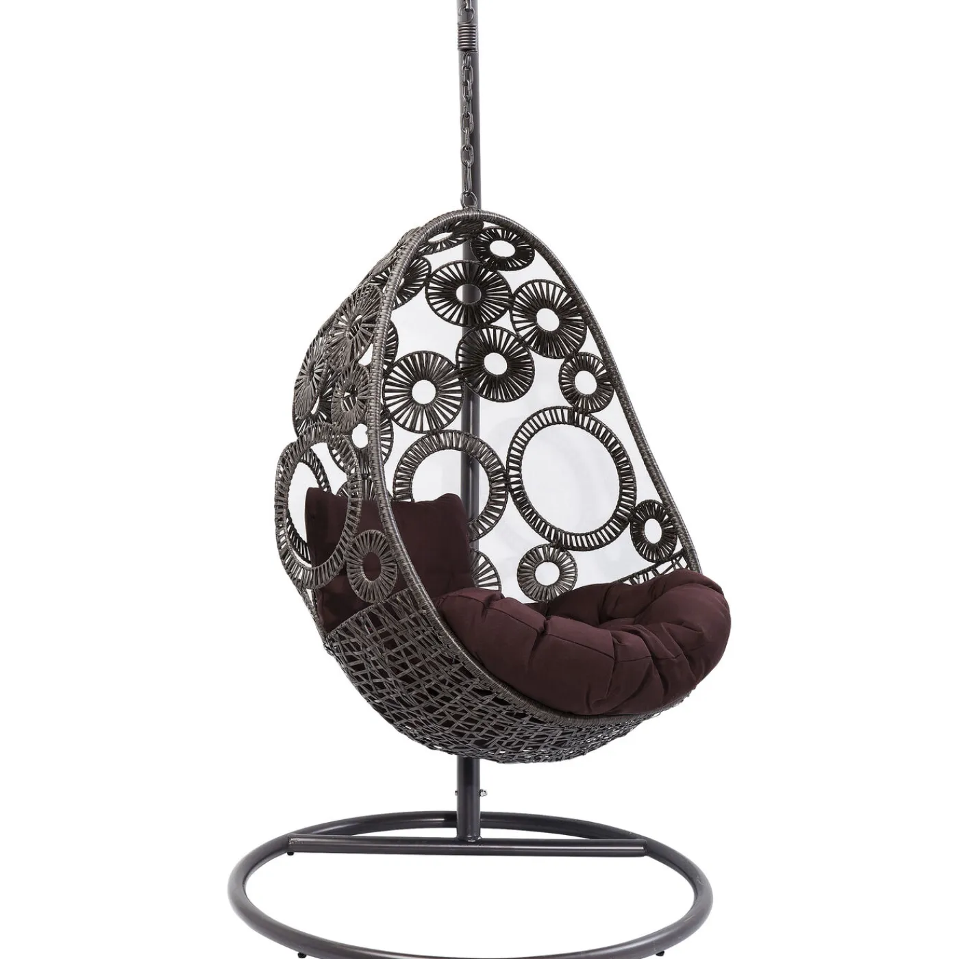 KARE Design Chaise Suspendue Ibiza Marron