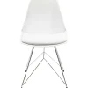 KARE Design Chaise Wire Blanc