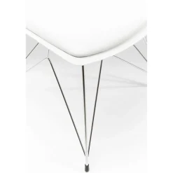 KARE Design Chaise Wire Blanc