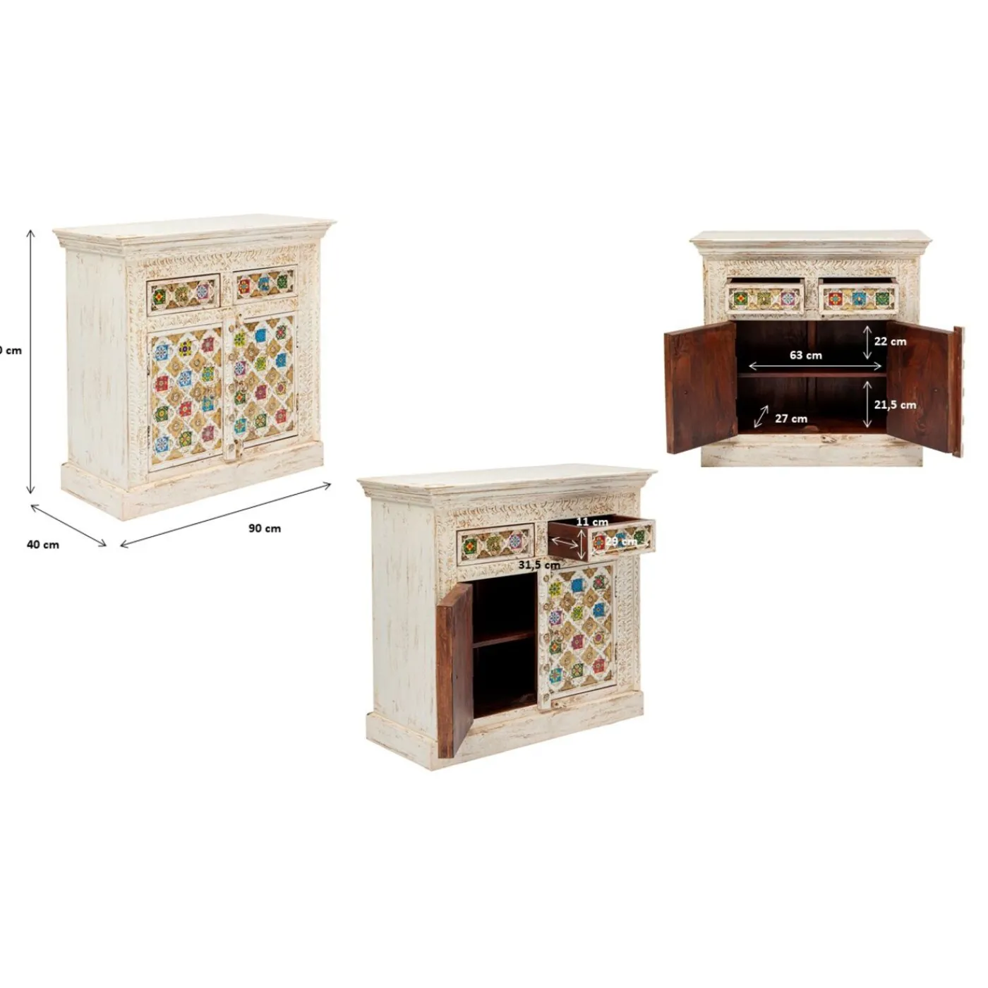KARE Design Commode Bazar 90