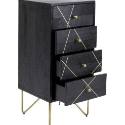 KARE Design Commode Gold Vein 4 Tiroirs 40X88Cm