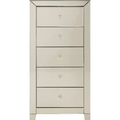 KARE Design Commode Haute Luxury Champagne 5-Tiroirs