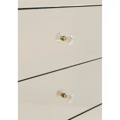 KARE Design Commode Haute Luxury Champagne 5-Tiroirs