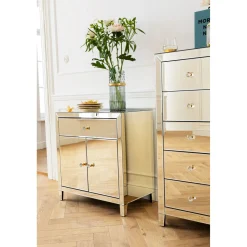 KARE Design Commode Haute Luxury Champagne 5-Tiroirs