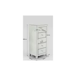 KARE Design Commode Haute Luxury 5-Tiroirs