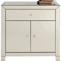 KARE Design Commode Luxury Champagne 2-Portes,1-Tiroir