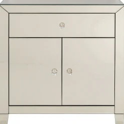 KARE Design Commode Luxury Champagne 2-Portes,1-Tiroir